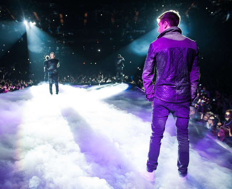The Wanted at the Jingle Bell Ball 2012