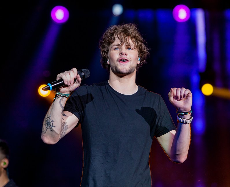 The Wanted at the Jingle Bell Ball 2012