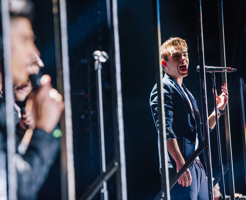 The Wanted at the Jingle Bell Ball 2012