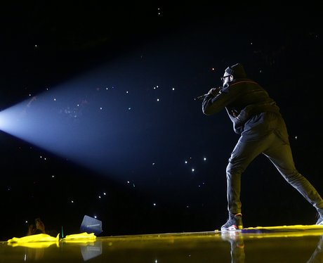 Tinie Tempah at the Jingle Bell Ball 2012