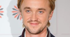 Tom Felton on red carpet