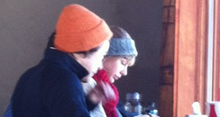 Harry Styles And Taylor Swift In Utah Skiing