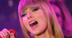 Taylor Swift performs during New Year