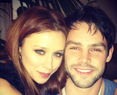 Una Healy and Ben Foden celebrate New Year