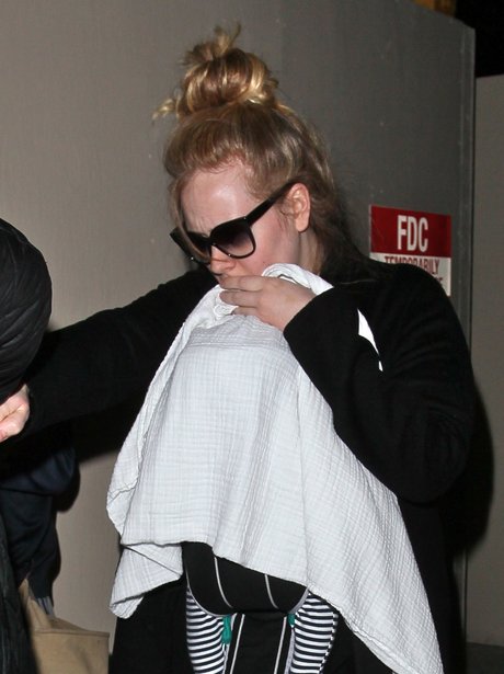 Adele and Baby Jan 2013