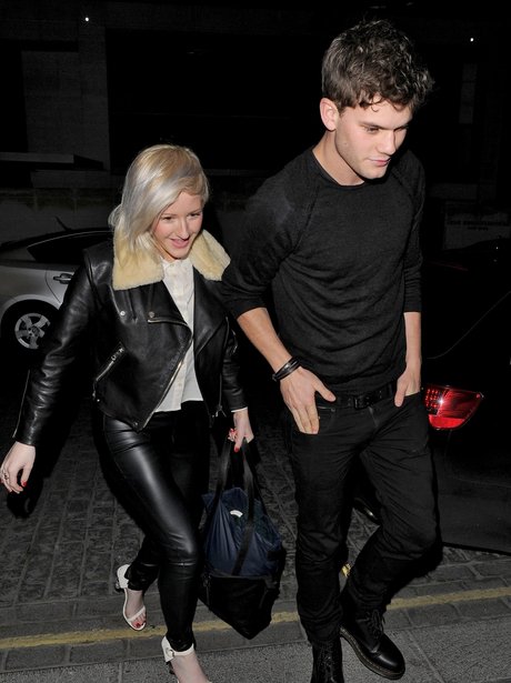 Ellie Goulding and Jeremy Irvine