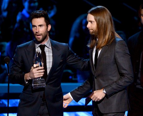 Maroon 5 at the People's Choice Awards 2013