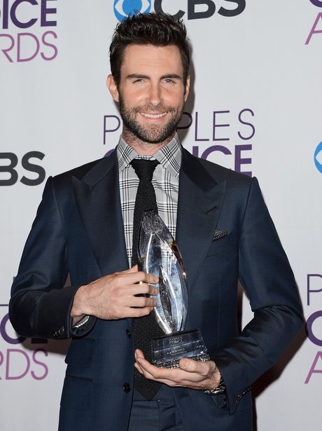 Maroon 5 at the People's Choice Awards 2013