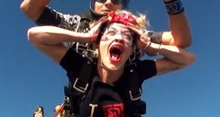 Rita Ora Goes Skydiving In Dubai