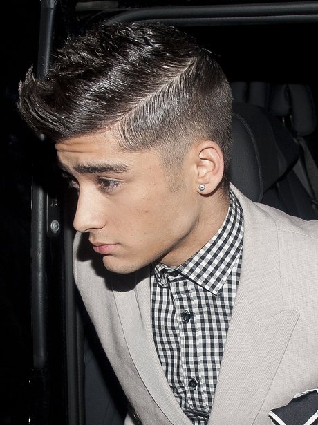 zayn malik haircut back view