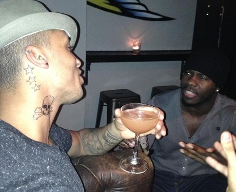 Aston Merrygold new skull tattoo