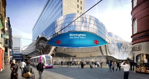 Entrance to New Street Station
