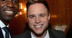 Olly Murs and Fabrice Muamba