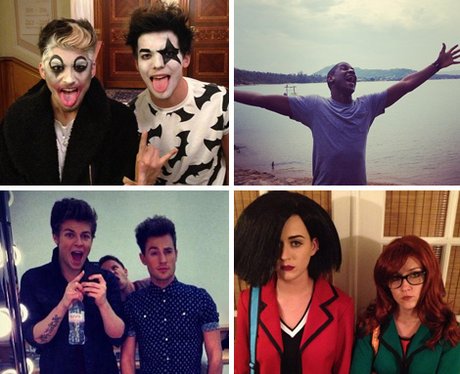 Pop Stars Funny Faces