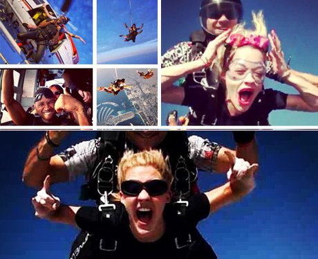 Pop Stars Skydiving