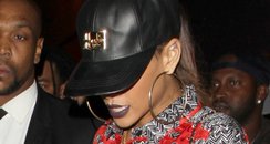Rihanna leaving a nightclub in Los Angeles