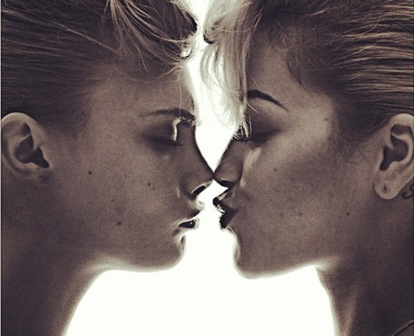 Rita Ora and Cara Delevingne photoshoot