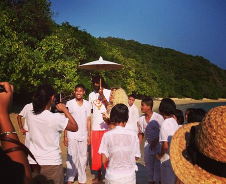 Rita Ora on holiday in thailand