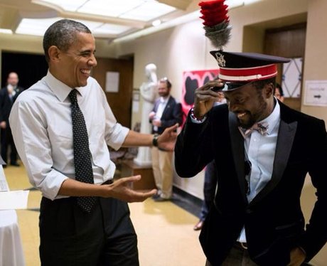 Will.i.am and Obama