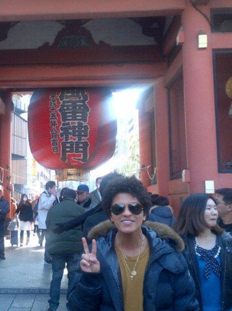 Bruno Mars in Japan