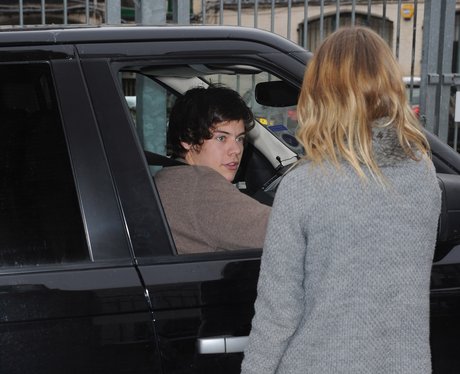 Harry Styles out in North London