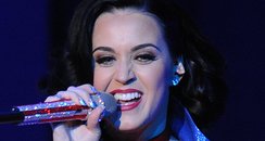 Katy Perry performing during the children's concer
