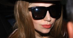 Lady Gaga wearing sunglasses