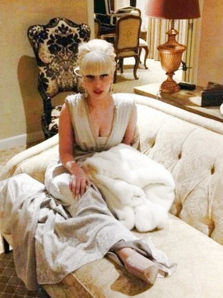Lady Gaga at the White House Ball 2013