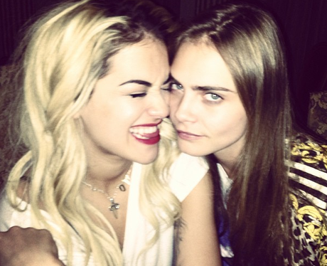 Rita Ora and Cara Delevingne