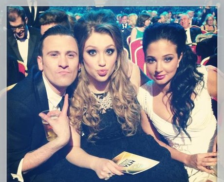 Tulisa and Ella Henderson at the NTA's 2013