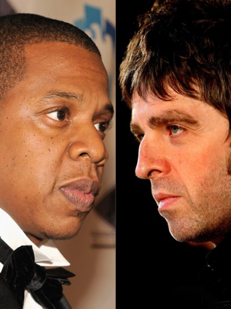 Jay-Z and Noel Gallagher