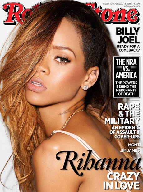 Rihanna covers the new issue of Rolling Stone magazine
