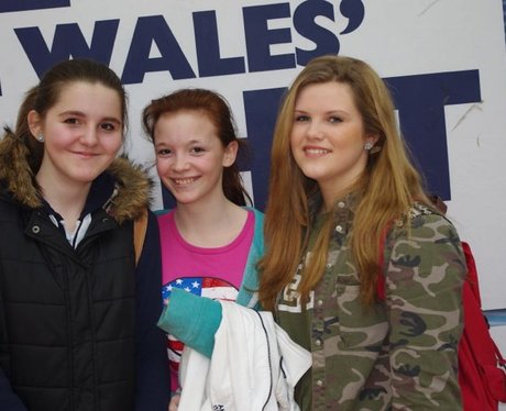 BRITs giveaway at St Davids