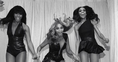Destiny's Child at the Super Bowl from Instagram