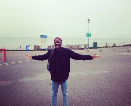 Labrinth at the beach