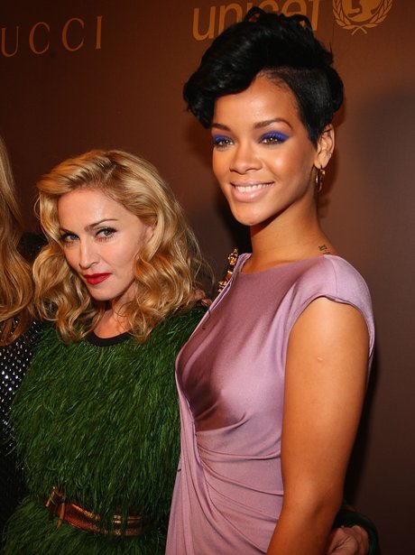 Madonna and Rihanna 2008