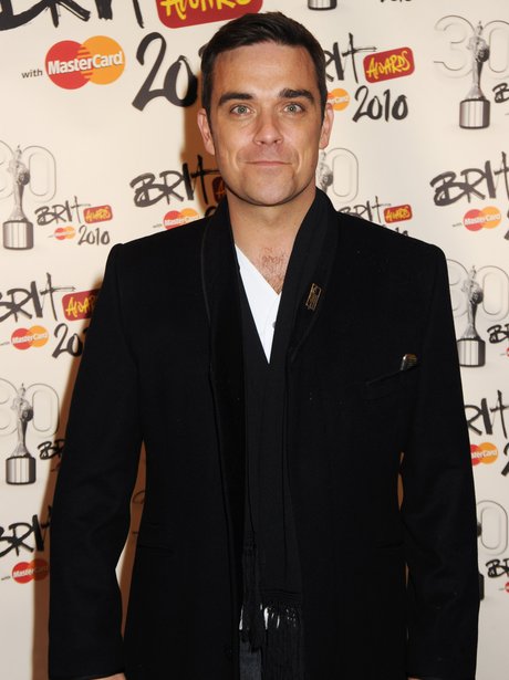 Robbie Williams BRITS 2010