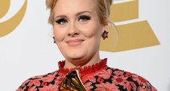 Adele at the 2013 Grammy Awards