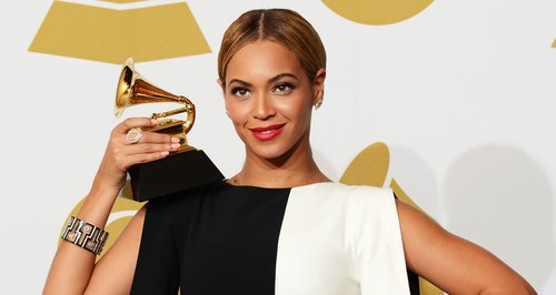 Beyonce at the 2013 Grammy Awards