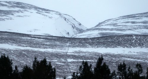 Chalamain Gap area of the Cairngorms 