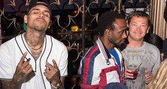 Chris Brown and Sid Owen