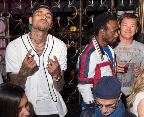 Chris Brown and Sid Owen