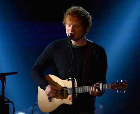 Ed Sheeran live at the 2013 Grammy Awards