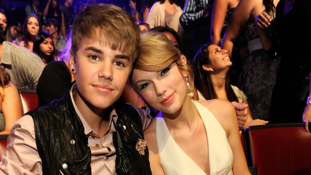 Justin Bieber and Taylor Swift 2011