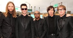 Maroon 5 arrive at the Grammy Awards 2013