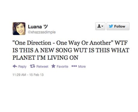 One Direction One Way Or Another Fan Response