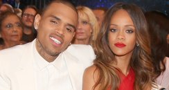 Rihanna and Chris Brown at the Grammy Awards 2013