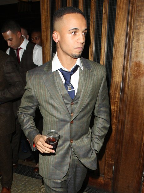Aston Merrygold at Justin Timberlake's Forum concert