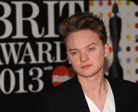 Conor Maynard attends the Brit Awards 2013