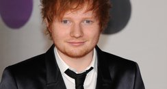 Ed Sheeran at the BRIT Awards 2013